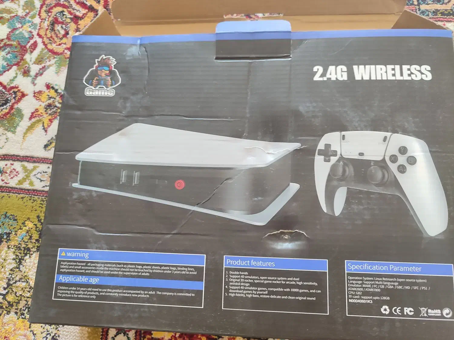 کنسول بازی کلاسیک 4K مدل PS5 با دسته بازی بی  سیم|کنسول، بازی ویدئویی و آنلاین|رحیم‌آباد, |دیوار