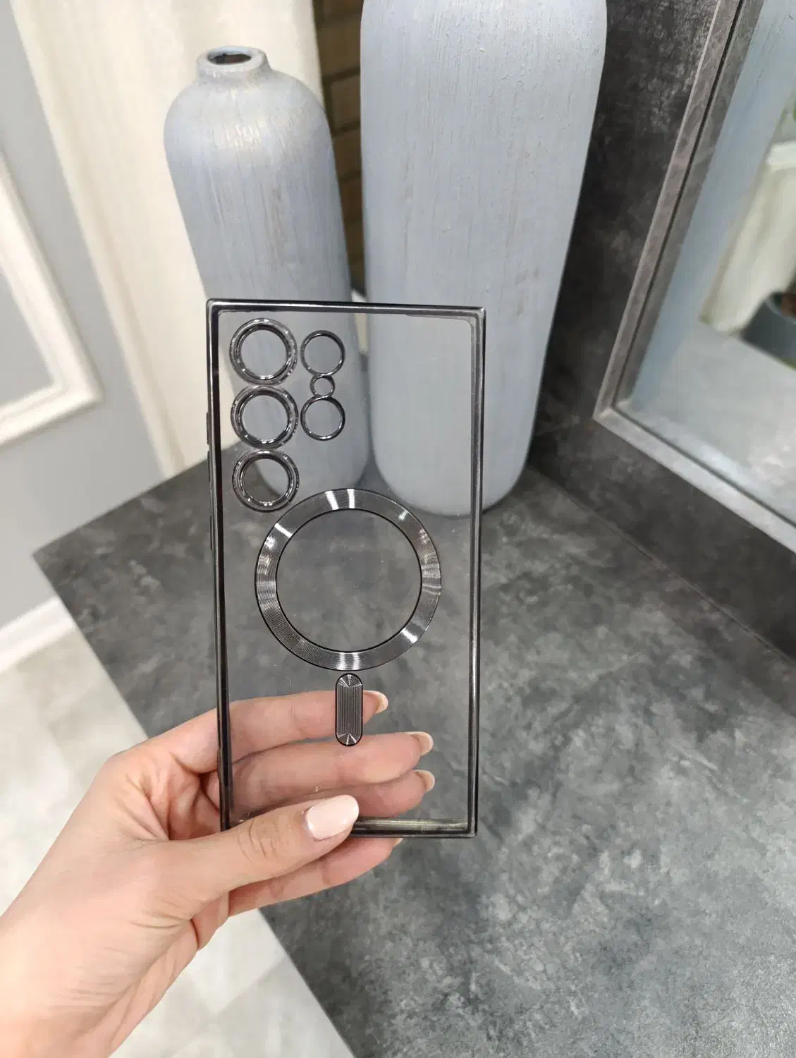 قاب و گلس سامسونگ s24 اولترا|لوازم جانبی موبایل و تبلت|تهران, مسعودیه|دیوار