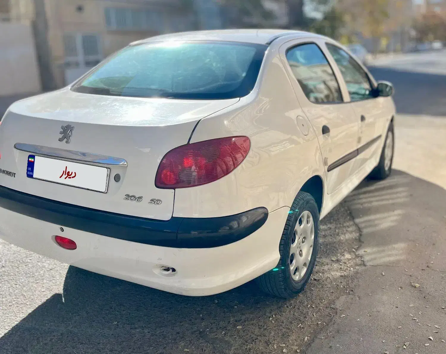 پژو206مدل90 v20|خودرو سواری و وانت|تربتحیدریه, مظفریه|دیوار