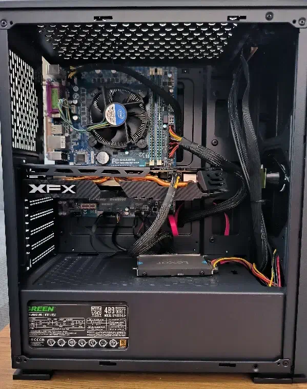 سیستم rx580 و ssd480|رایانه رومیزی|مشهد, حسابی جنوبی (شهرک غرب)|دیوار