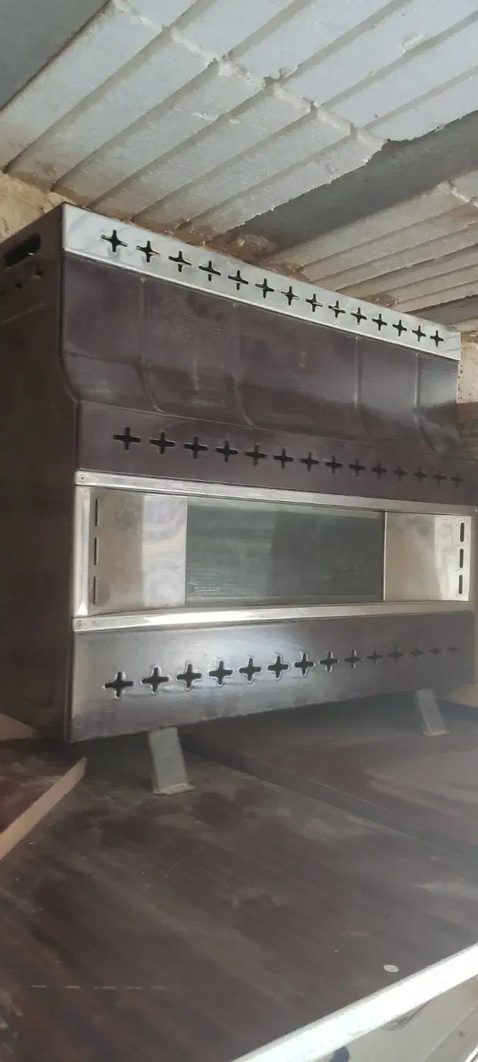 بخاری گازی طرح شومینه ای|بخاری، هیتر، شومینه|قم, محمد آباد|دیوار