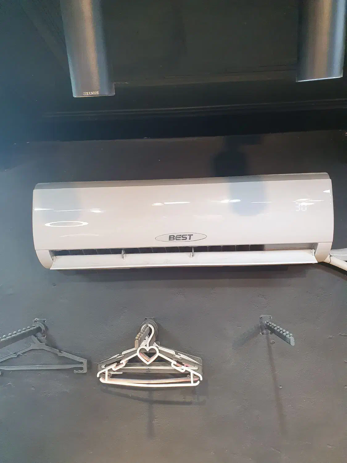 اسپیلت سرمایشی و گرمایشی best در حد نو 24 هزار|کولر گازی و فن‌کوئل|فولادشهر, B5|دیوار