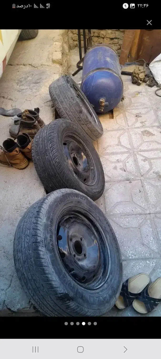 رینگ ولاستیک و کپسول گاز|قطعات یدکی و لوازم جانبی|دورود, |دیوار