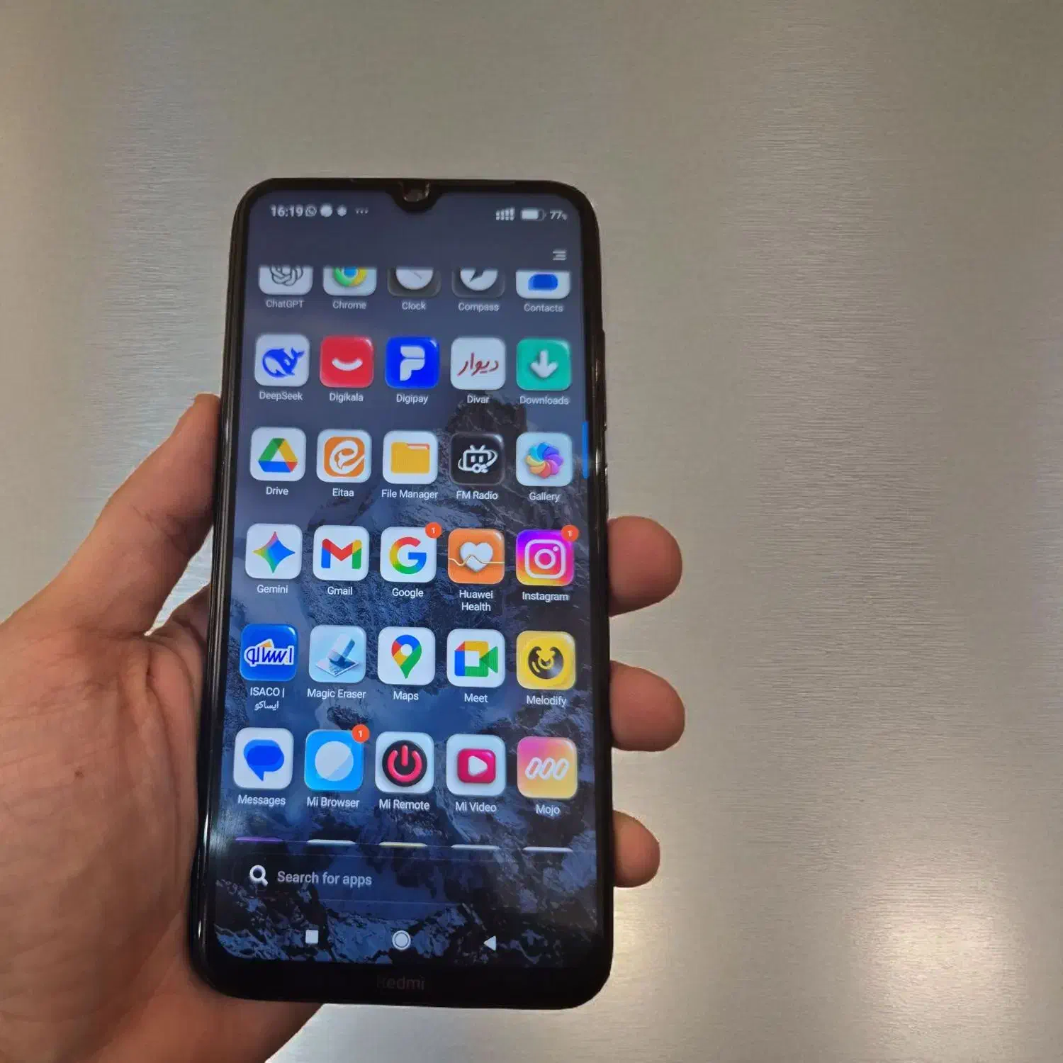 شیائومی Redmi Note 8 مشکی  تمیز ۶۴ گیگ|موبایل|تهران, عباس‌آباد|دیوار