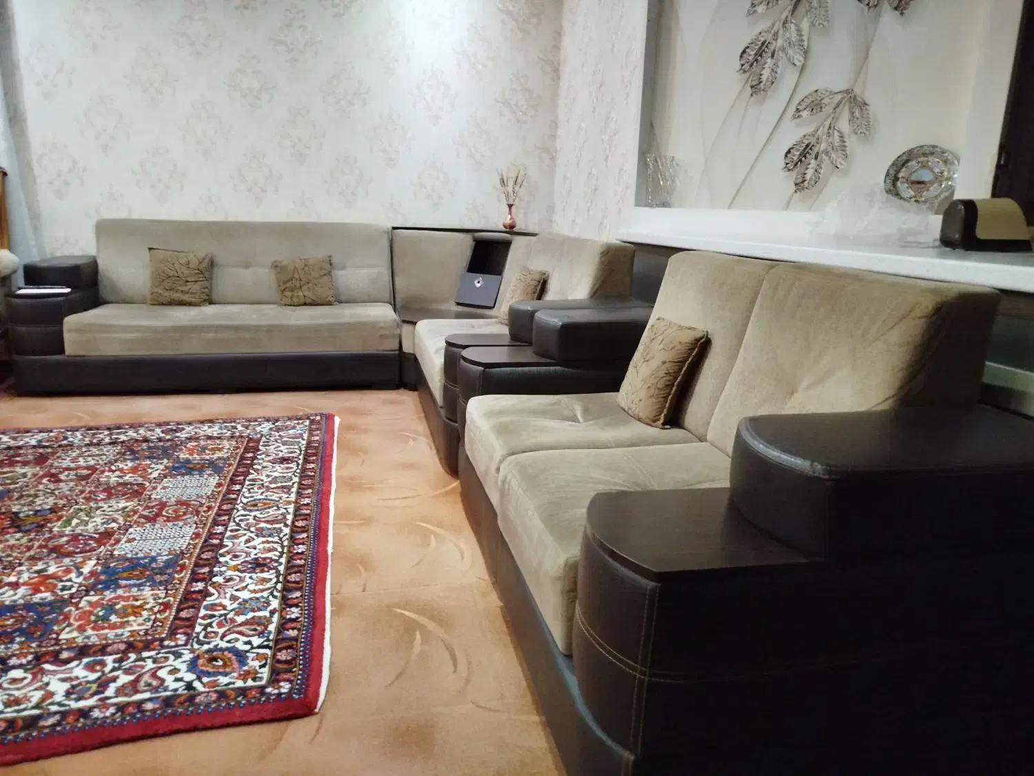 مبلمان راحتی L|مبلمان خانگی و میز عسلی|شهرکرد, |دیوار