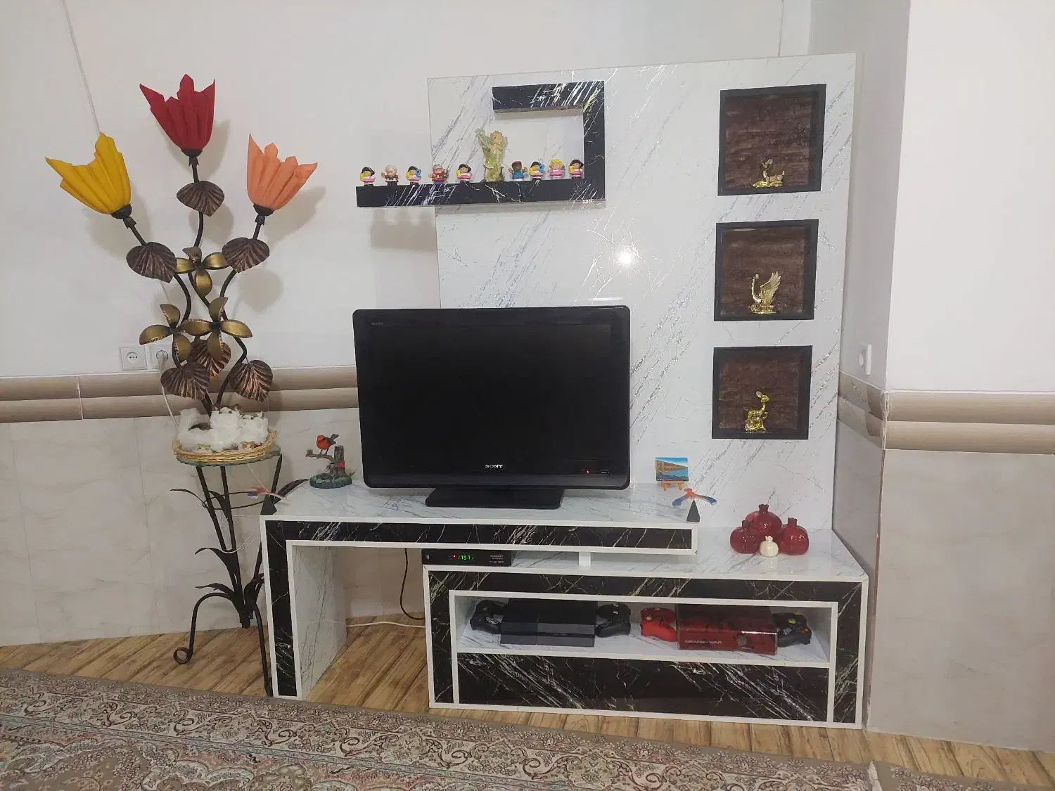 تخت خواب و کمد|تخت و سرویس خواب|جوانرود, |دیوار