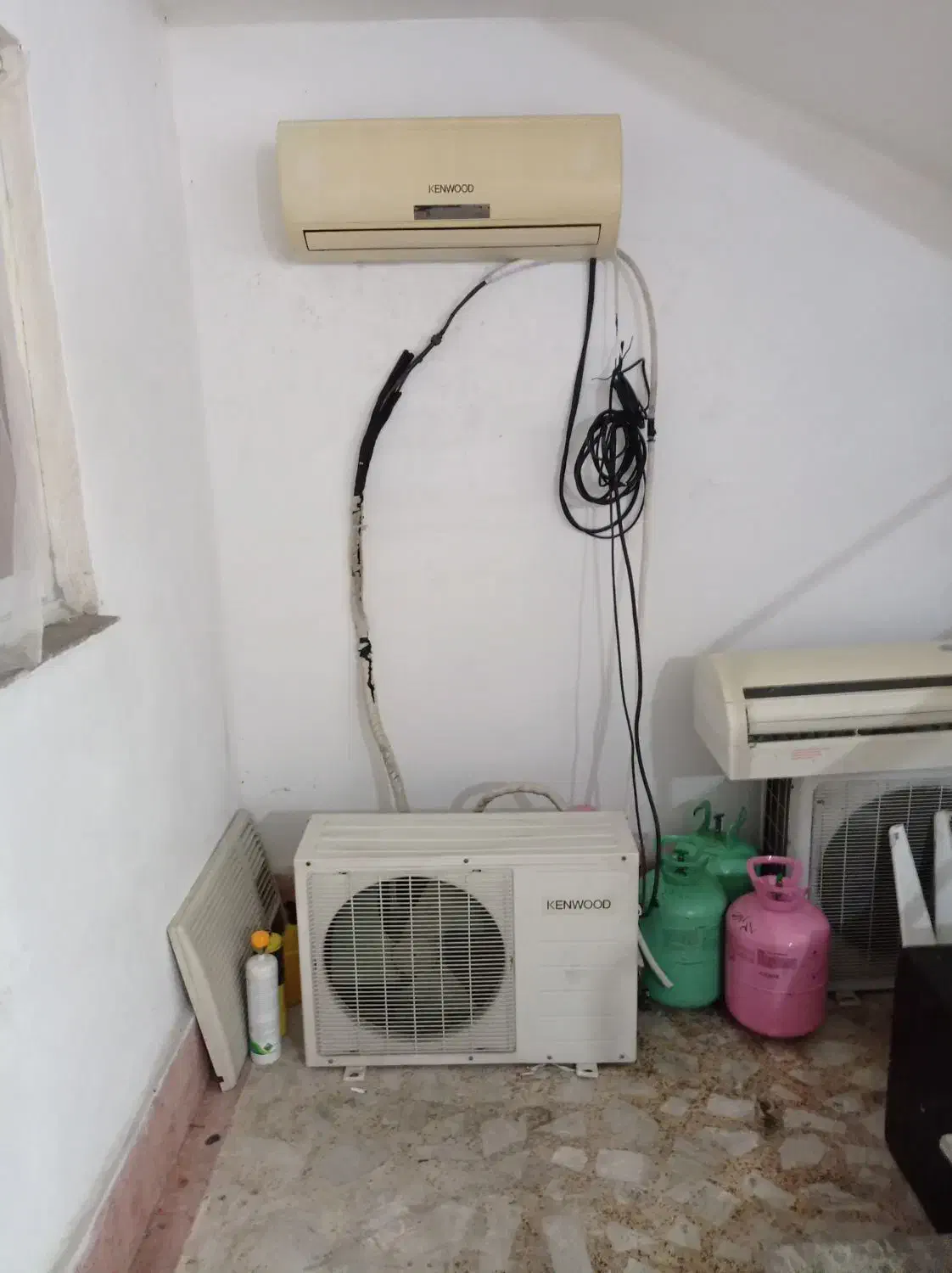 کولر کنوود ۱۲۰۰۰سالم نصب در منزل|کولر گازی و فن‌کوئل|رشت, بازار|دیوار