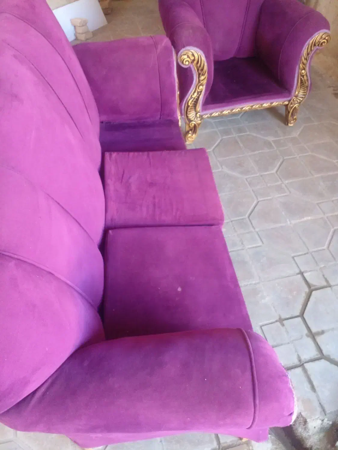 مبل ۷نفره درحدنو|مبلمان خانگی و میز عسلی|فارسان, |دیوار