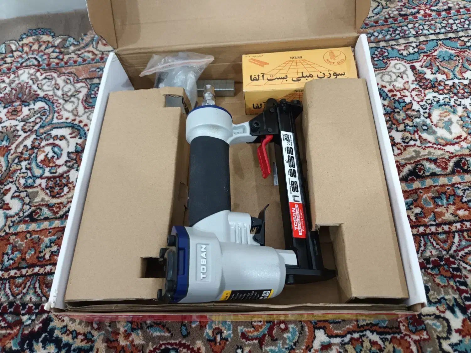 منگنه کوب بادی توسن مدل 8016|ابزارآلات|الشتر, |دیوار