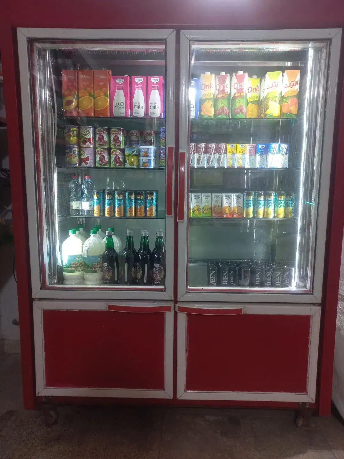 یخچال قدی دو در ویترینی|یخچال و فریزر|شاندرمن, |دیوار