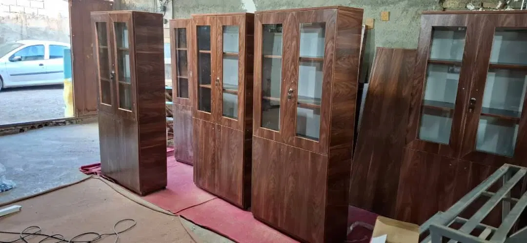 انواع کتابخونه اداری/درب تولیدی/بدون وسطه|کتابخانه، شلف، قفسههای دیواری|تهران, صادقیه|دیوار