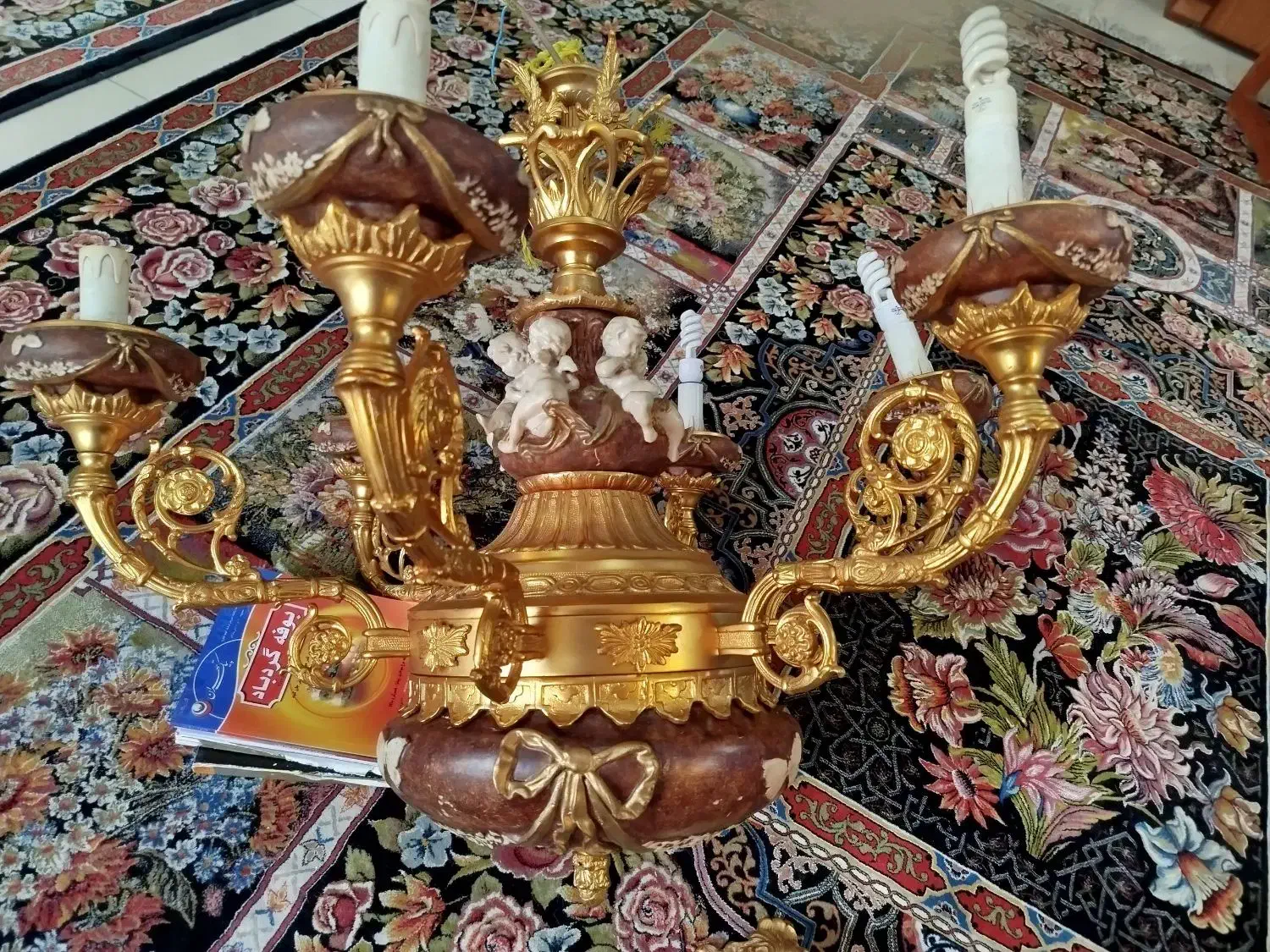 لوستر|لوستر و چراغ آویز|اصفهان, رسالت|دیوار