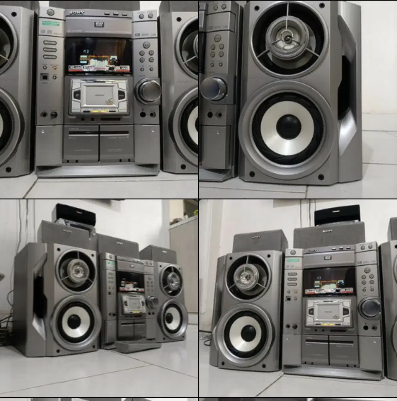 ضبط دبل ووفر ۴۰۰۰وات سنگین وزن ۵کانال پرقدرت|سیستم صوتی خانگی|گرگان, |دیوار