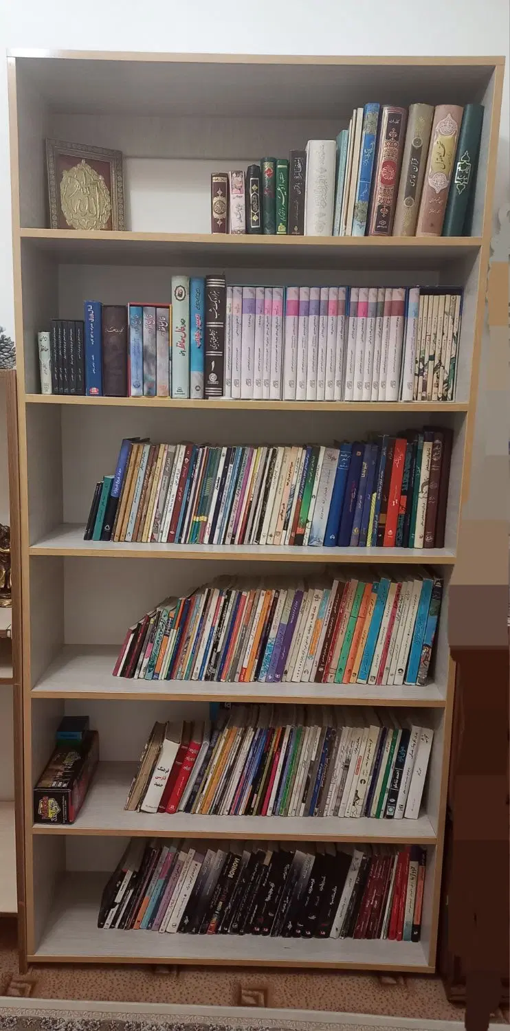 قفسه|کتابخانه، شلف، قفسه‌های دیواری|هشتگرد, فاز ۲ مهستان|دیوار