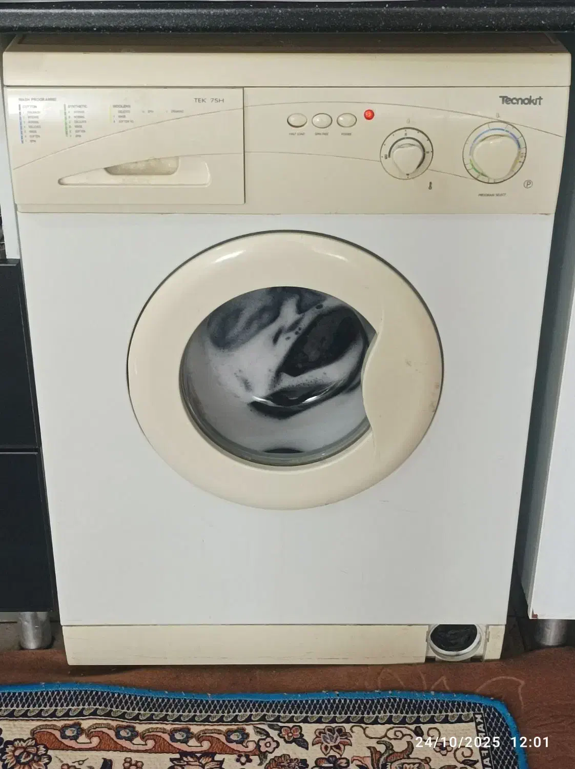 ماشین لباس شویی تکنوکیت...|ماشین لباسشویی و خشککن لباس|قره چای, |دیوار