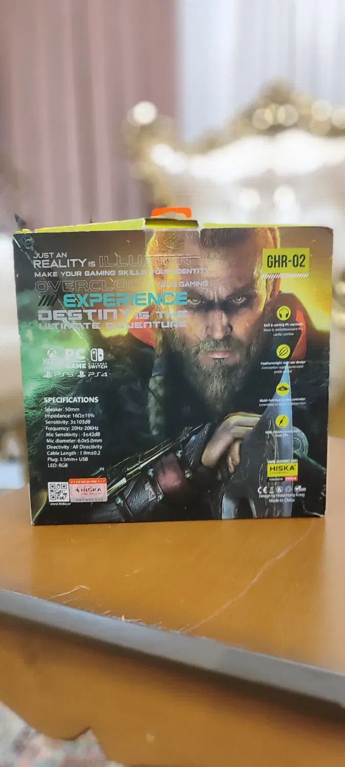 هدست گیمینگ هیسکا مدل GHR02|قطعات و لوازم جانبی رایانه|گرگان, |دیوار