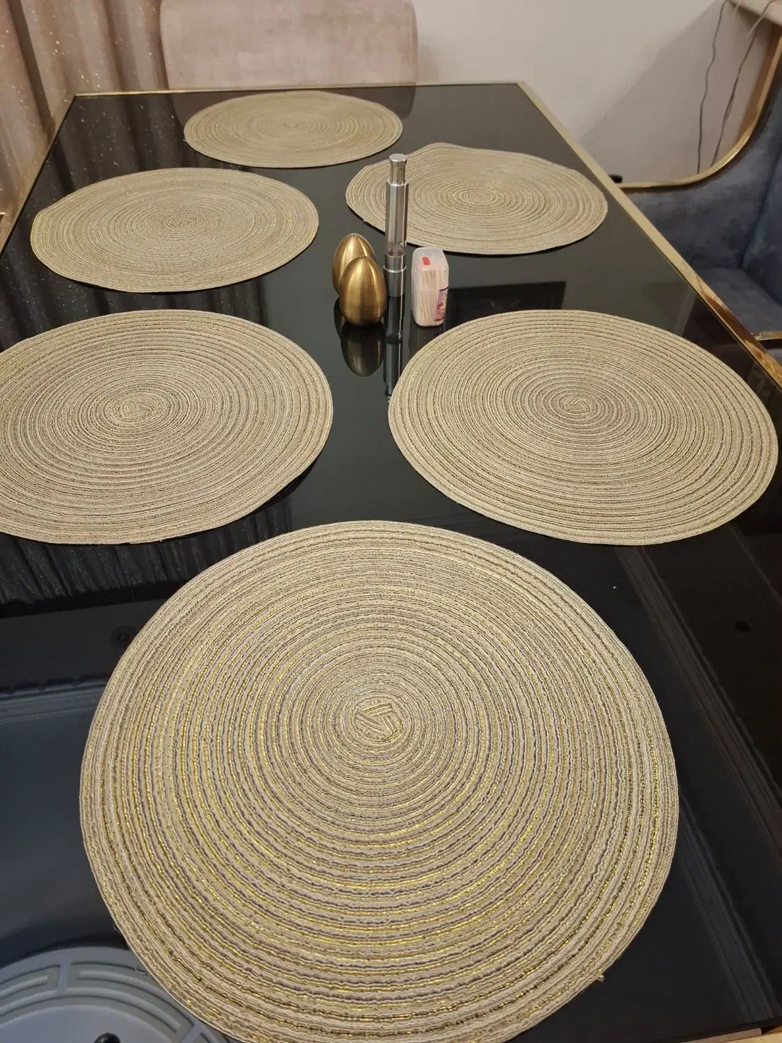 زیر بشقابی خارجی مناسب جهیزیه در حد نو|پرده، رانر، رومیزی|تهران, خواجه نظام الملک|دیوار