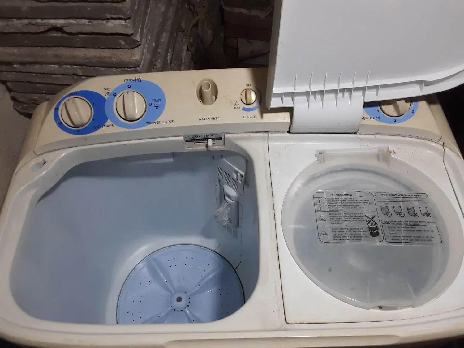 لباسشویی دوقلو|ماشین لباسشویی و خشک‌کن لباس|گرگان, |دیوار