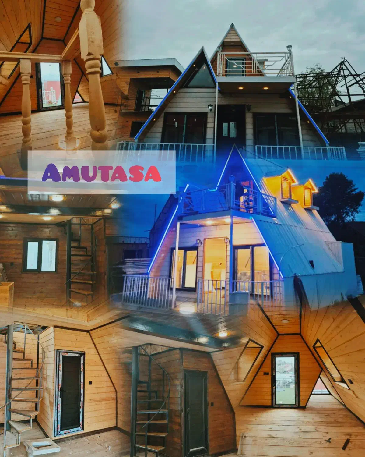 کانکس چوبی تیپ سنگین|مصالح و تجهیزات ساختمان|زیباکنار, |دیوار