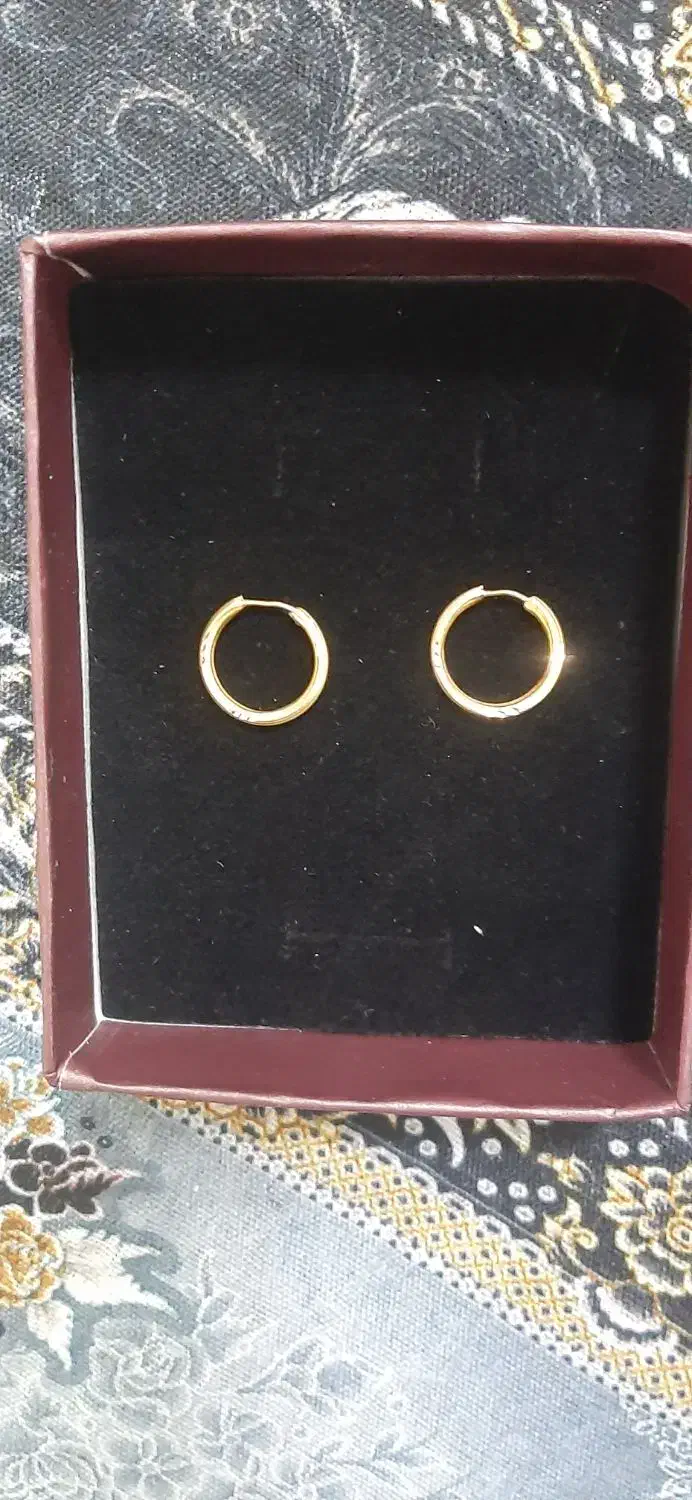 گوشواره  حلقه ای بچه گانه|جواهرات|شهرضا, |دیوار