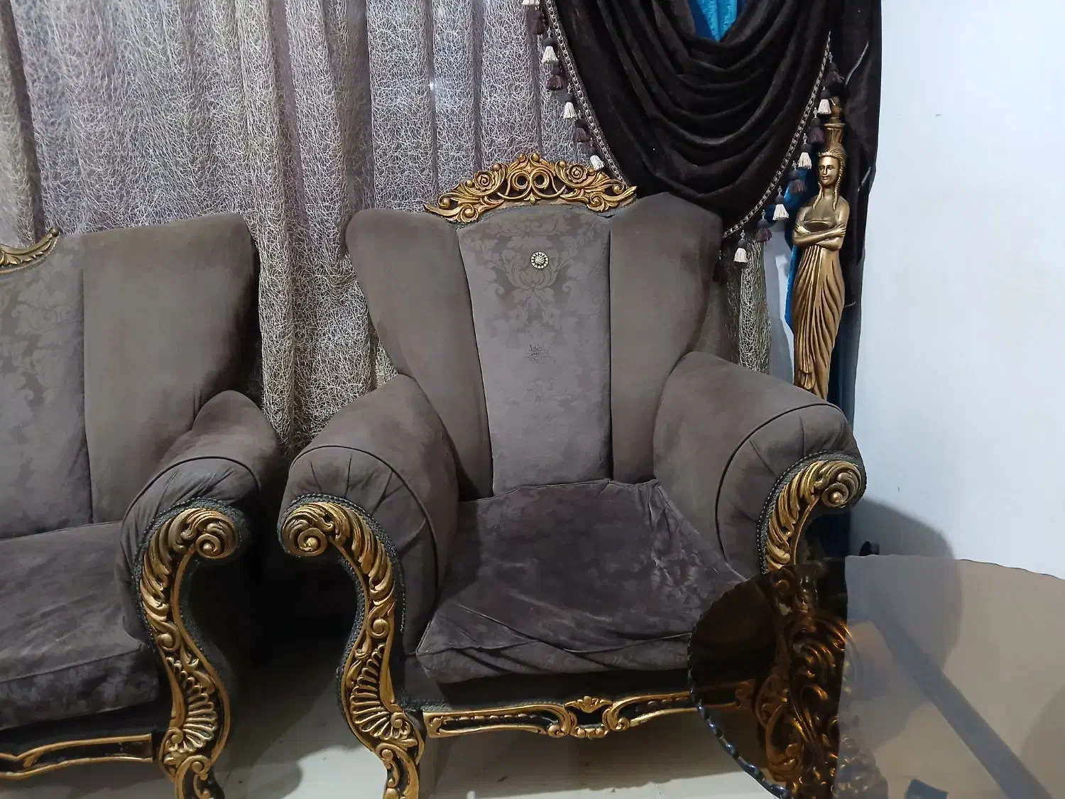 مبل هفت نفره کارکرده|مبلمان خانگی و میز عسلی|پردیس, فاز ۳|دیوار