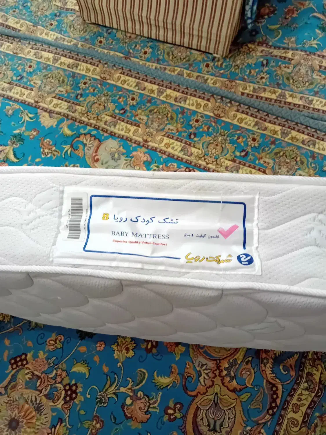 تشک فنری درحد نو و تمیز تا۷ سال|تشک تختخواب|اردبیل, |دیوار