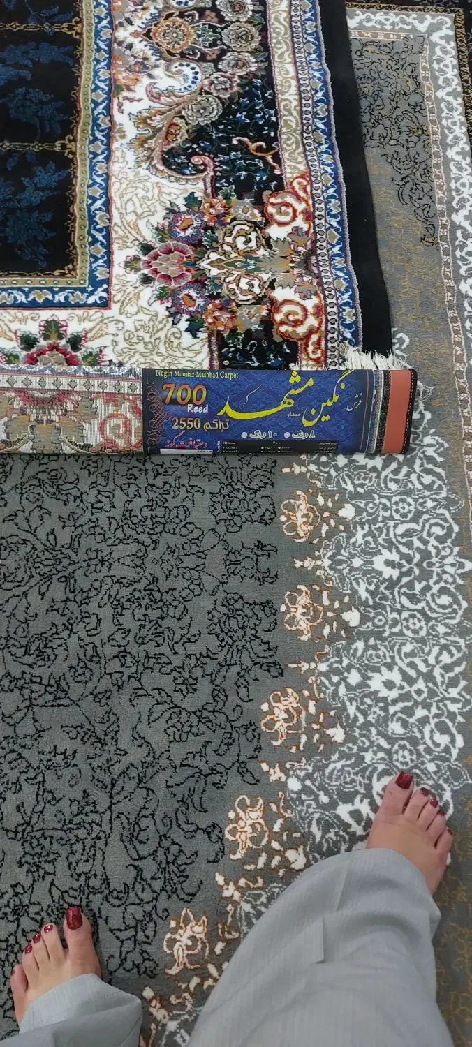 فرش نو فقط یکماه استفاده شدن|فرش|دزفول, |دیوار