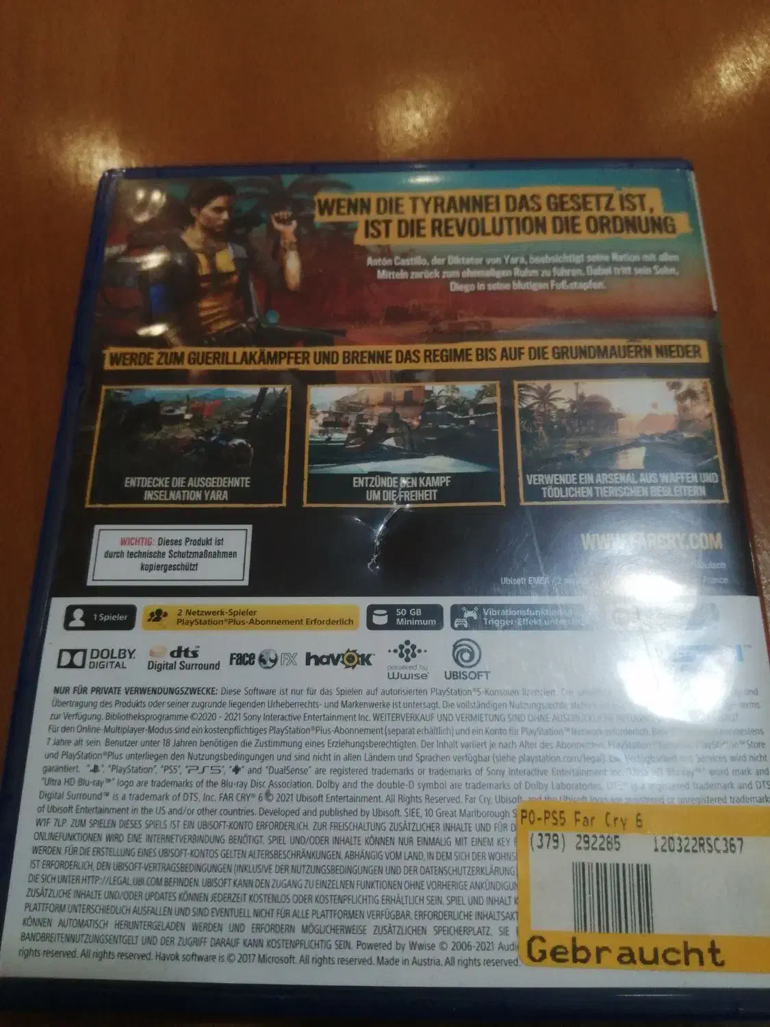 farcray6|کنسول، بازی ویدئویی و آنلاین|شیراز, شاه قلی بیگی|دیوار