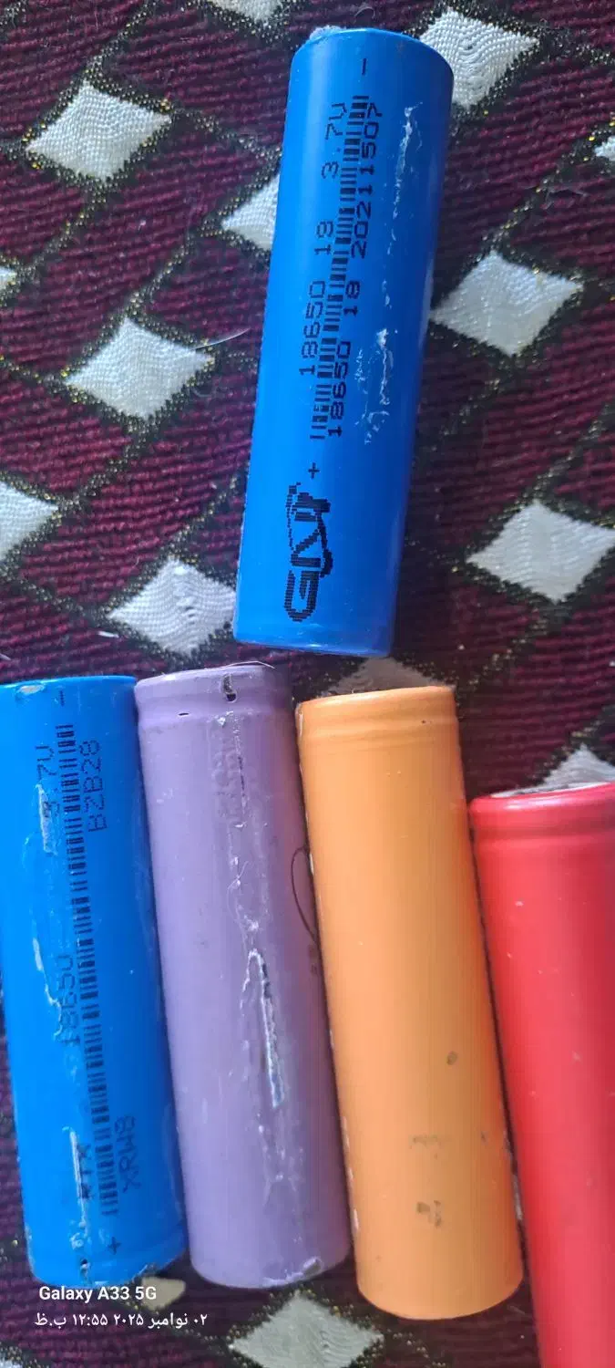 باطری لیتیومی ۳.۷ولت|لوازم جانبی موبایل و تبلت|آباده, |دیوار