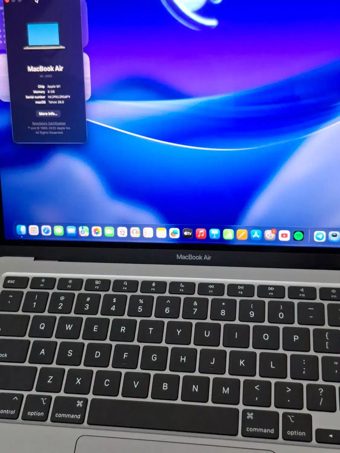 مک بک ایر 2020 M1|رایانه همراه|اراک, |دیوار