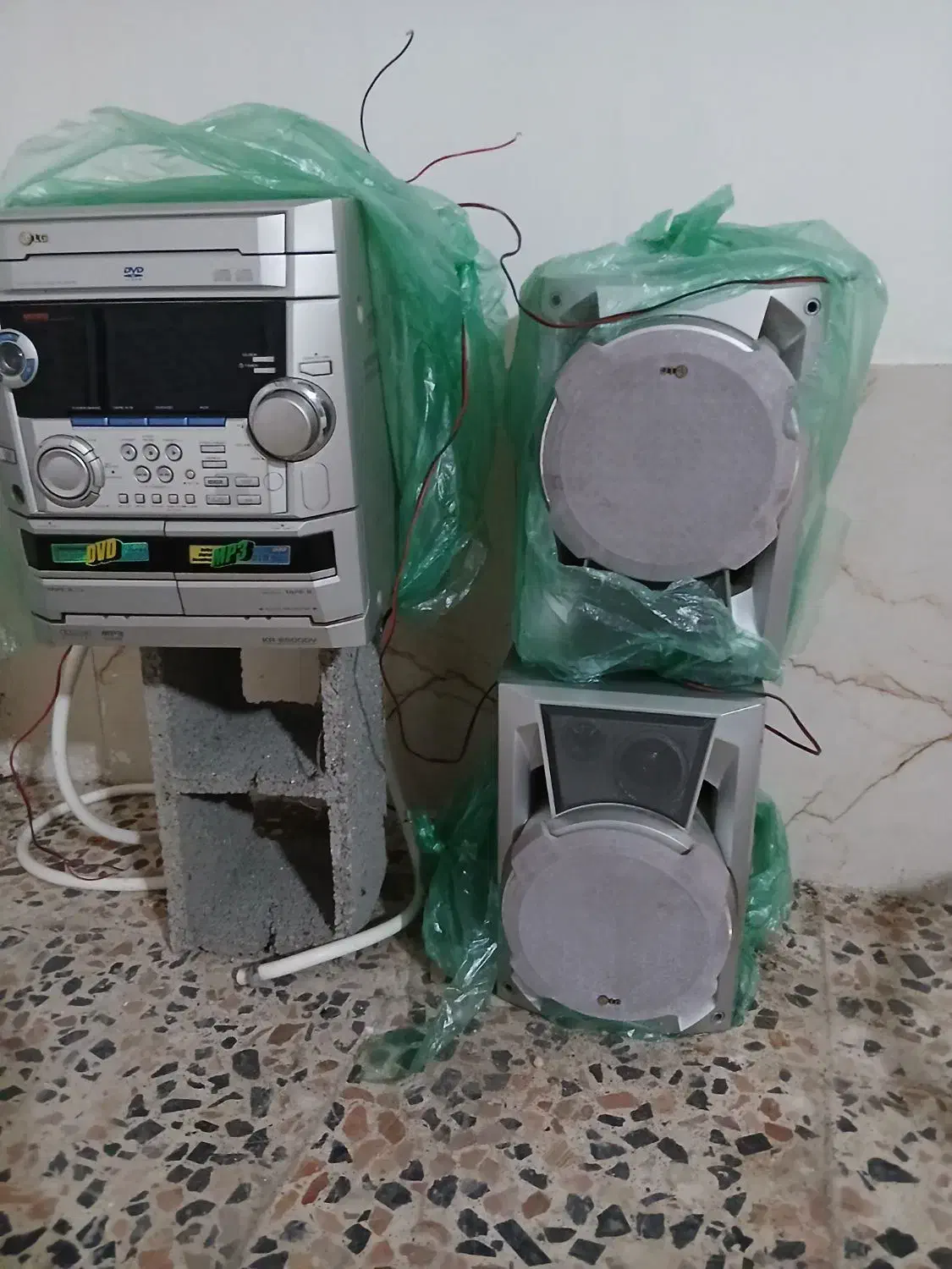 ضبط الجی دو باند|سیستم صوتی خانگی|رشت, رشتیان|دیوار