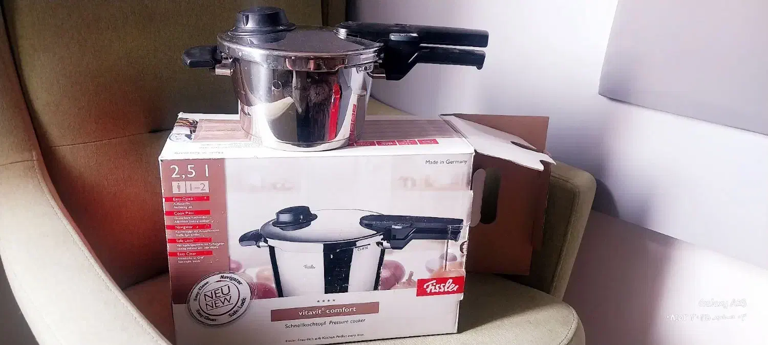 زودپز فیسلر اصل آلمانی دو نیم لیتری|ظروف پختوپز|پردیس, فاز ۱۱|دیوار