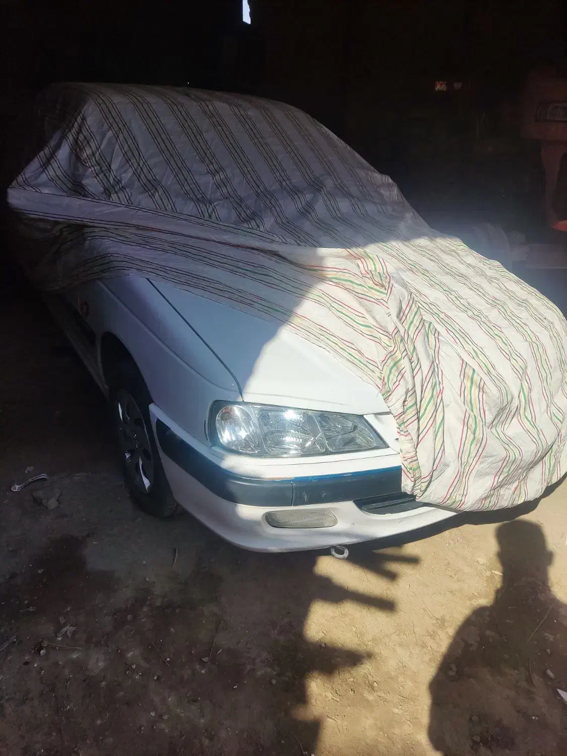 پژو پارس بی رنگ شاسی پلمپ مدل ۱۳۹۵|خودرو سواری و وانت|همدان, |دیوار