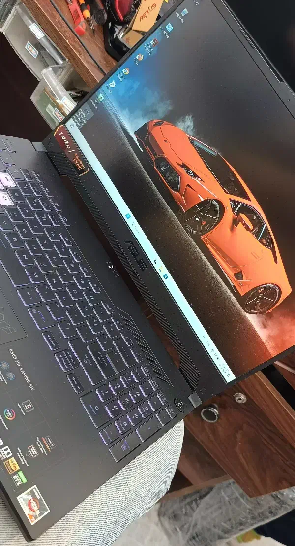 ایسوس TUF Rayzen 7 Hدر حد آک با جعبه|رایانه همراه|کرمان, |دیوار