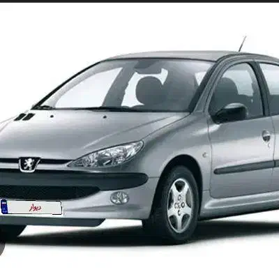 206قرمز|خودرو سواری و وانت|شیروان (خراسان), |دیوار