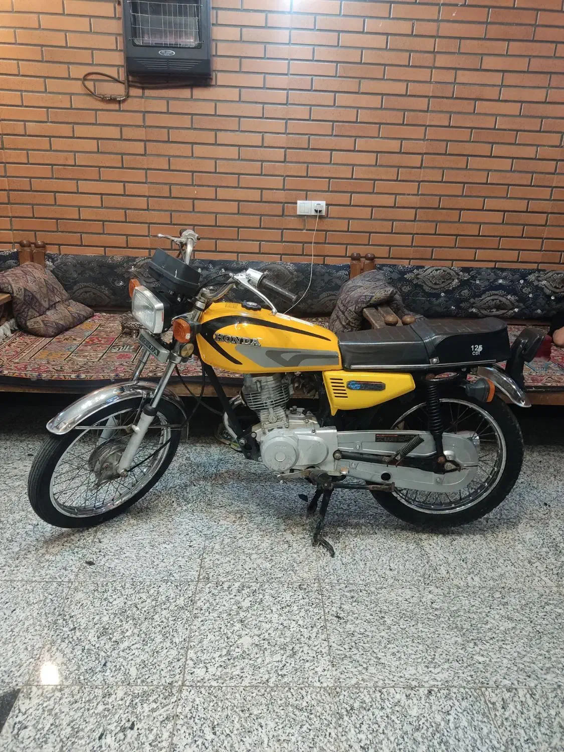 موتور هندا125 هوندا۱۲۵ مزایده|موتورسیکلت|قرچک, محمد آباد|دیوار