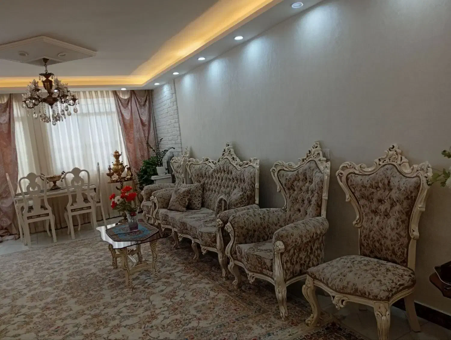 مبل سلطنتی|مبلمان خانگی و میز عسلی|قزوین, |دیوار