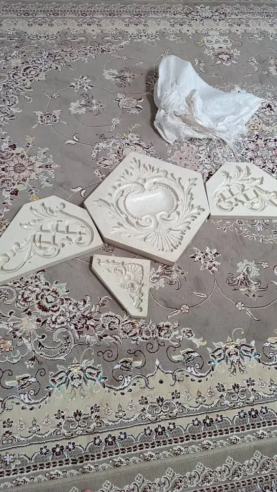 قالب گچی پیش ساخته|مصالح و تجهیزات ساختمان|بند زرک, |دیوار