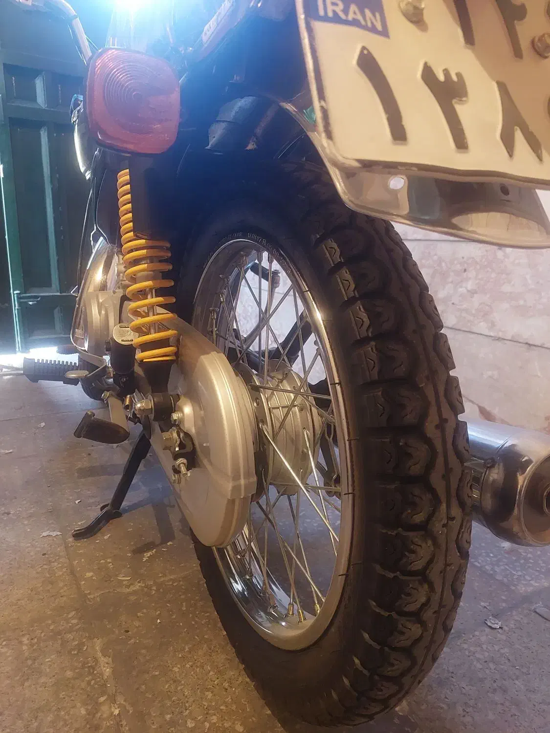 موتور 125کویر 95 کاربرات درحد|موتورسیکلت|شیراز, درکی|دیوار