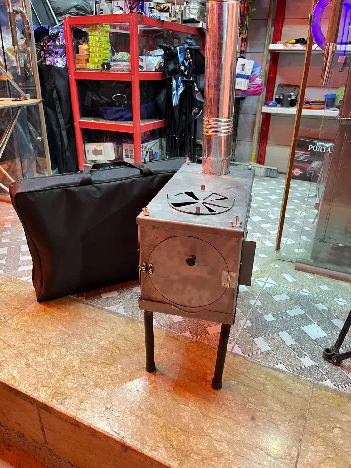 انواع بخاری های هیزمی تاشو و ثابت|کوهنوردی و کمپینگ|نجفآباد, فردوسی|دیوار