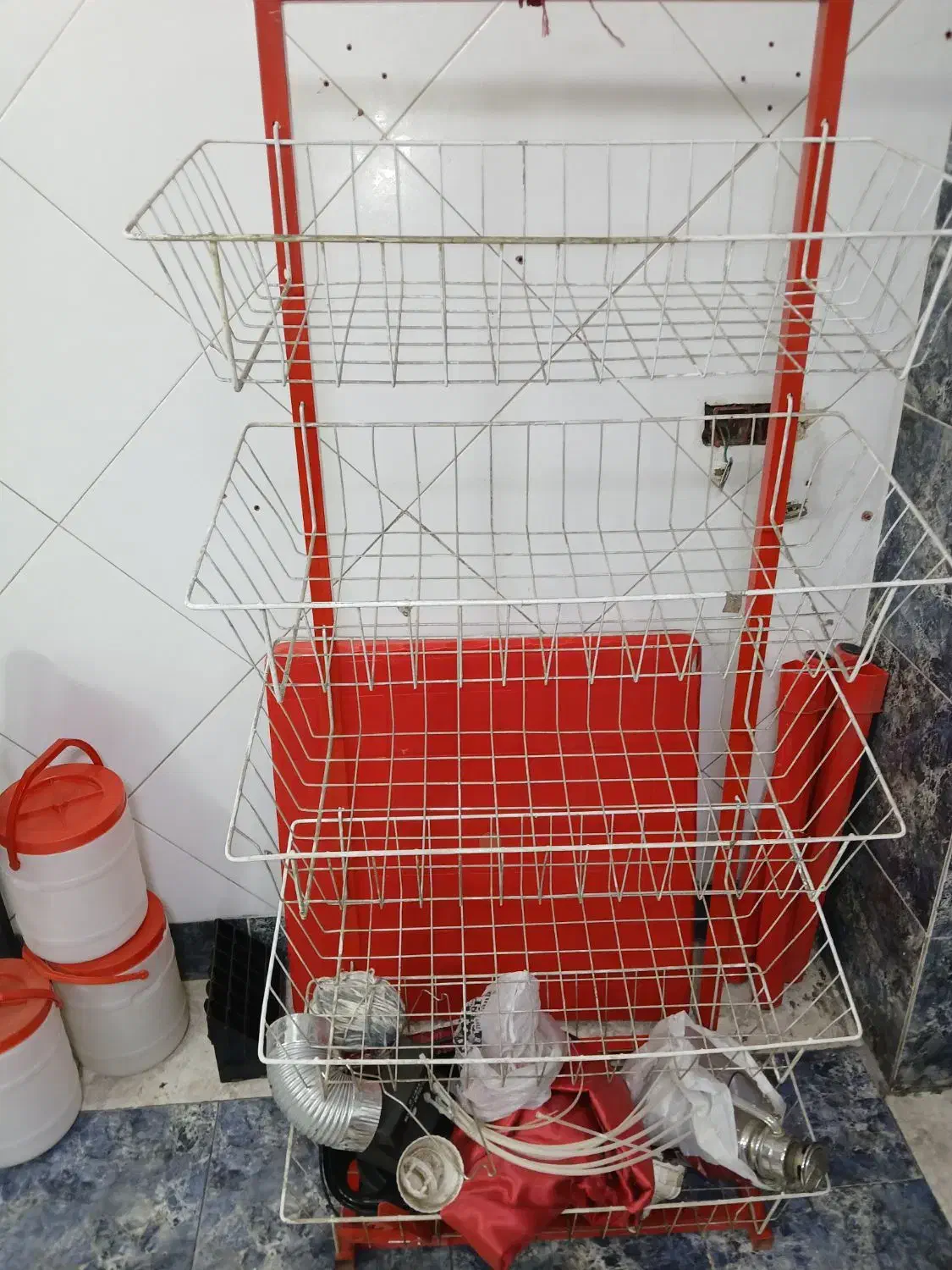 ۲ عدد قفسه در حد نو|فروشگاه و مغازه|اندیشه, اندیشه فاز ۱|دیوار