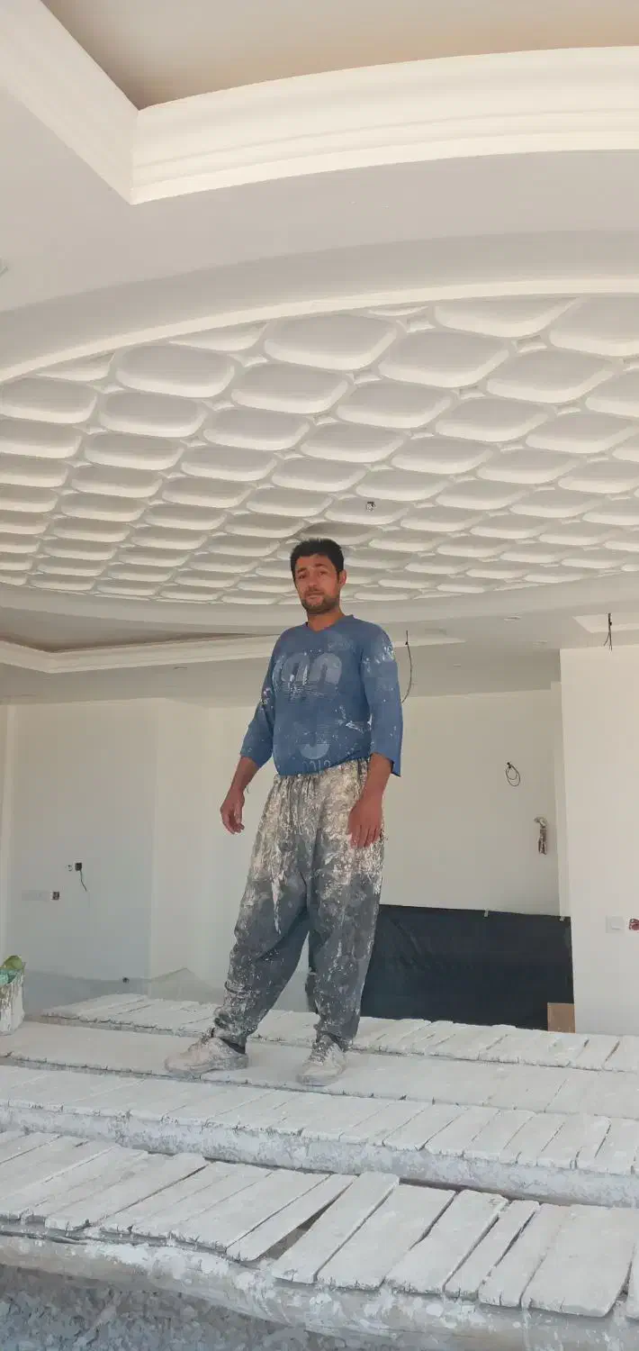 گچکاری. گچبری. نورمخفی. انواع مدل ابزار. سفیدکاری|خدمات پیشه و مهارت|عسلویه, |دیوار