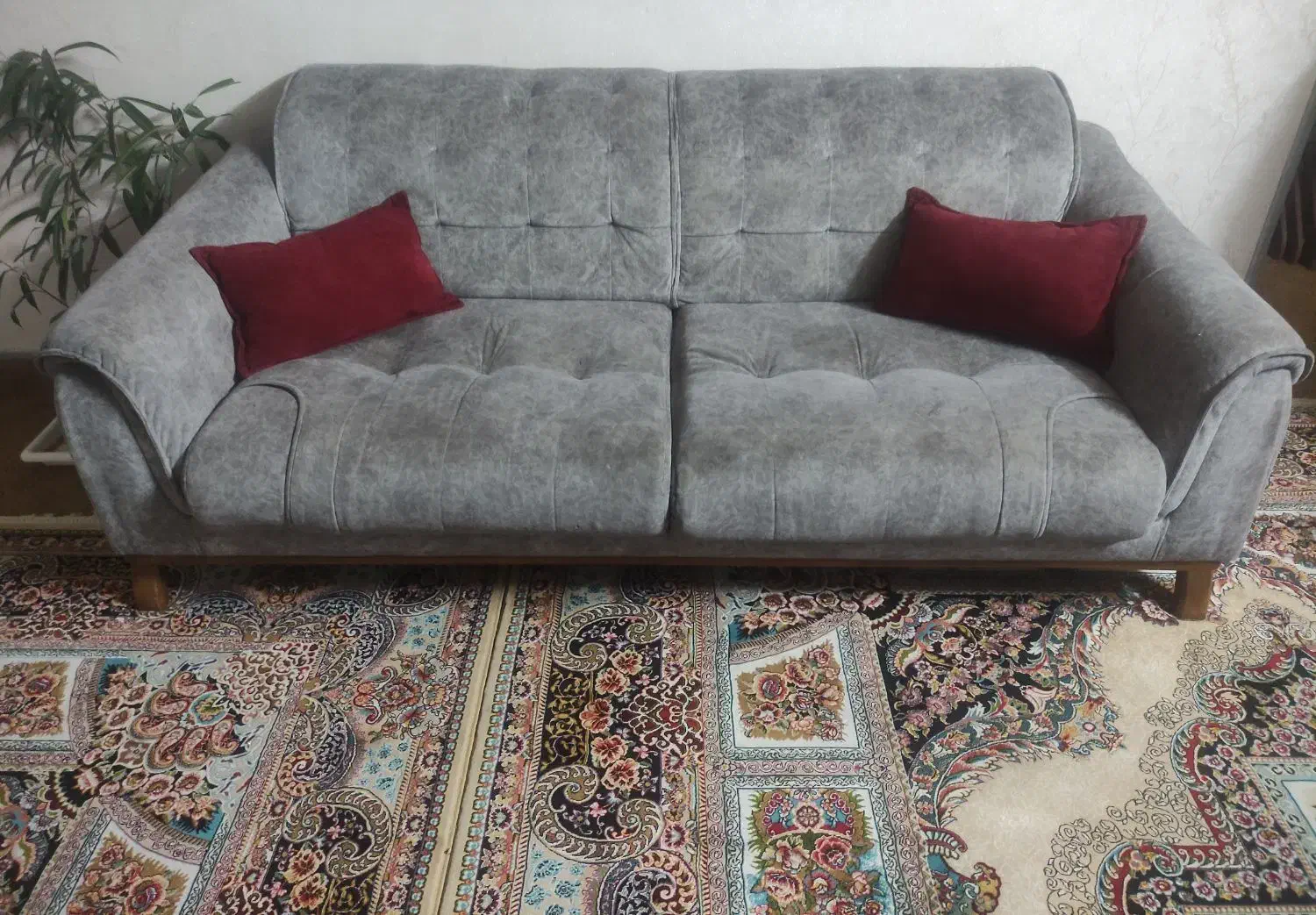 مبل هشت نفره و میز عسلی|مبلمان خانگی و میز عسلی|سمنان, |دیوار