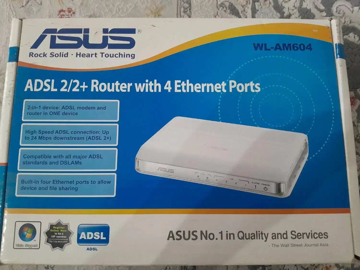 مودم ثابت Asus|مودم و تجهیزات شبکه|تهران, شمس‌آباد|دیوار