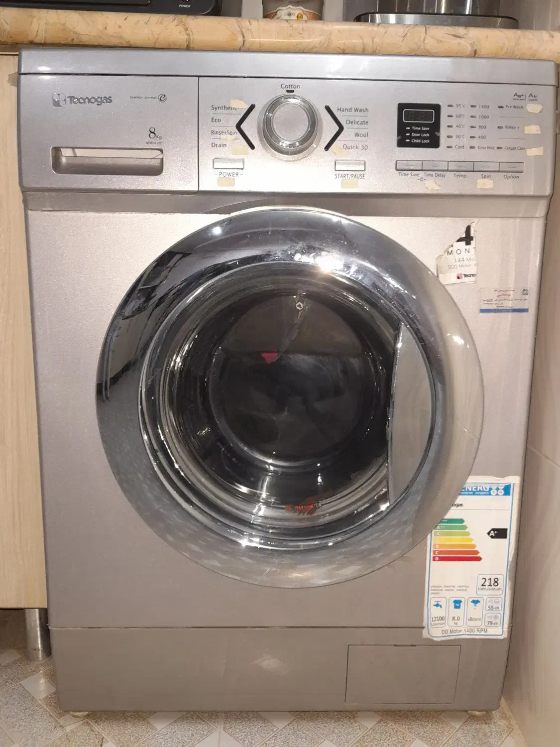 لباسشویی سالم|ماشین لباسشویی و خشک‌کن لباس|آران و بیدگل, |دیوار