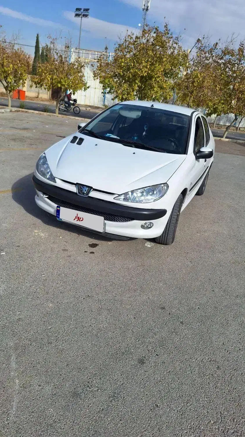 206 sd مدل ۹۶|خودرو سواری و وانت|شیراز, پودنک|دیوار