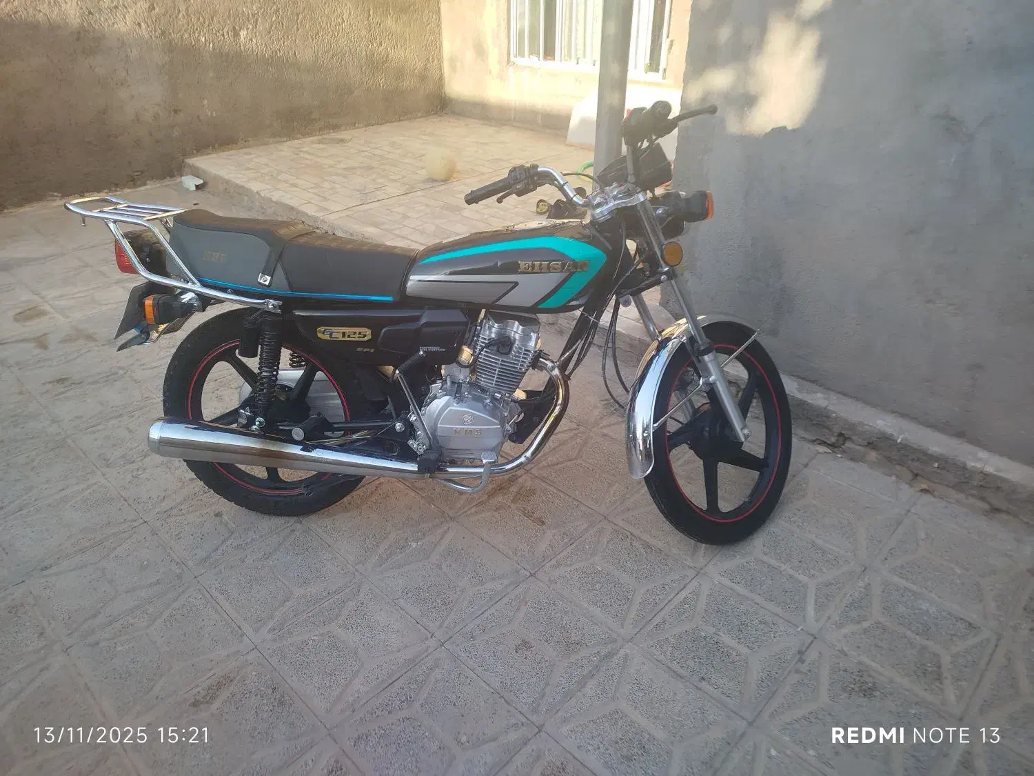 احسان ۴۰۳|موتورسیکلت|تربت جام, باغ سنگان سفلی|دیوار