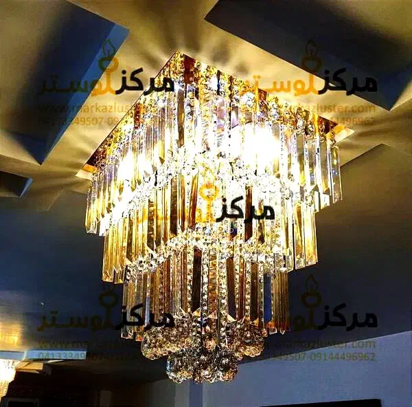 انواع لوستر کریستالی مدل بیضی و ...|لوستر و چراغ آویز|قم, نیروگاه|دیوار