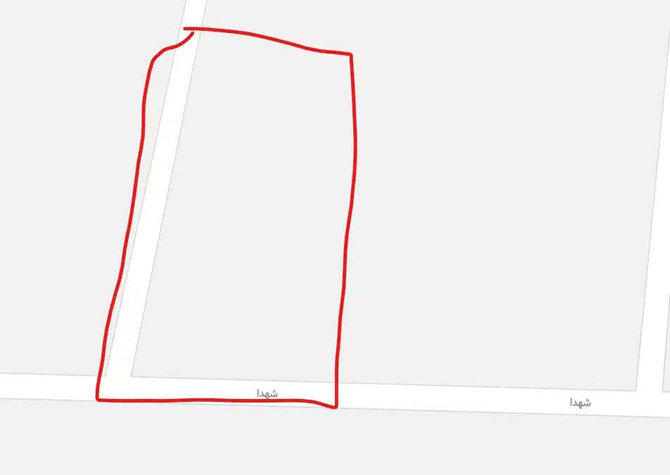 فروش زمین تجاری و مسکونی دو نبش خیابان|فروش زمین و ملک کلنگی|زید آباد, |دیوار