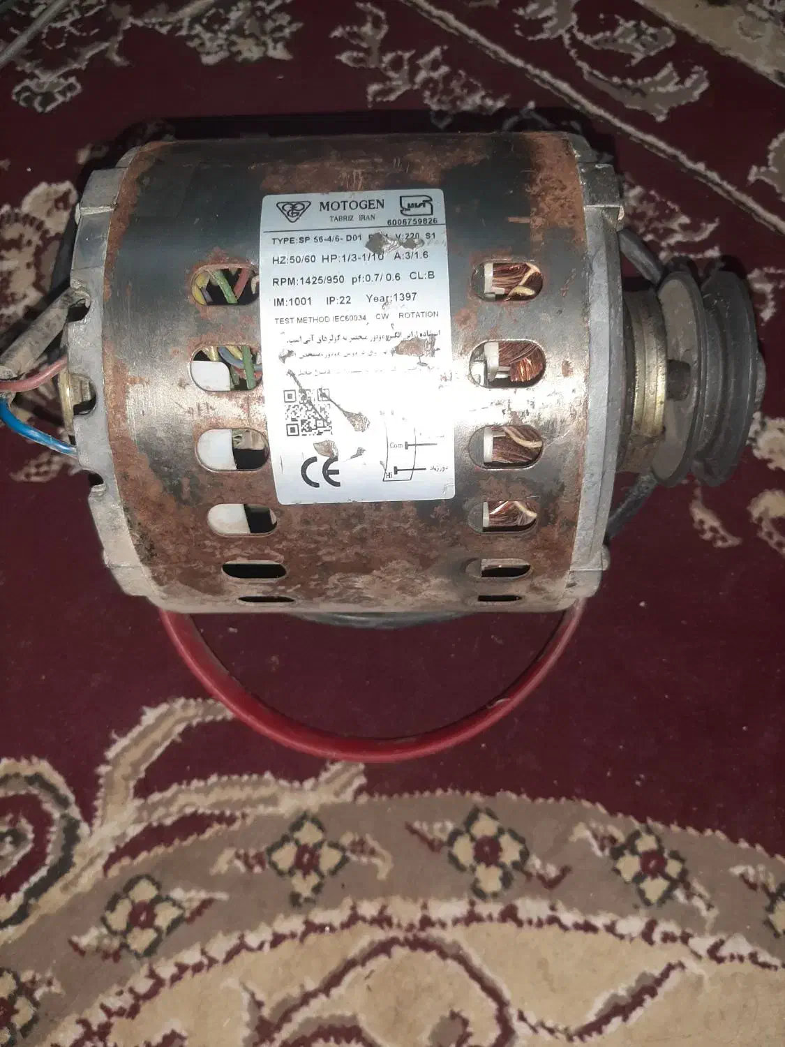 دینام کولر ابی متوژن درحد نو کم|کولر آبی|مشهد, شهرک مهر آباد|دیوار